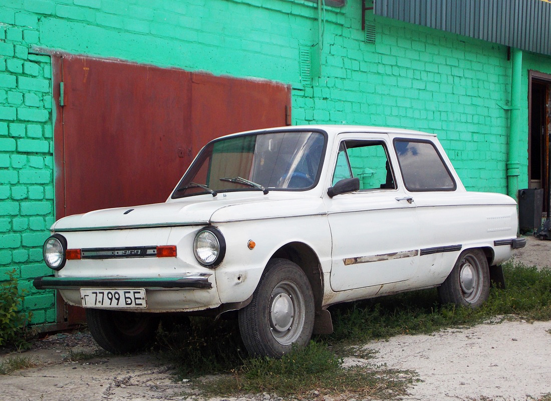 Белгородская область, № Г 7799 БЕ — ЗАЗ-968М Запорожец '79-94