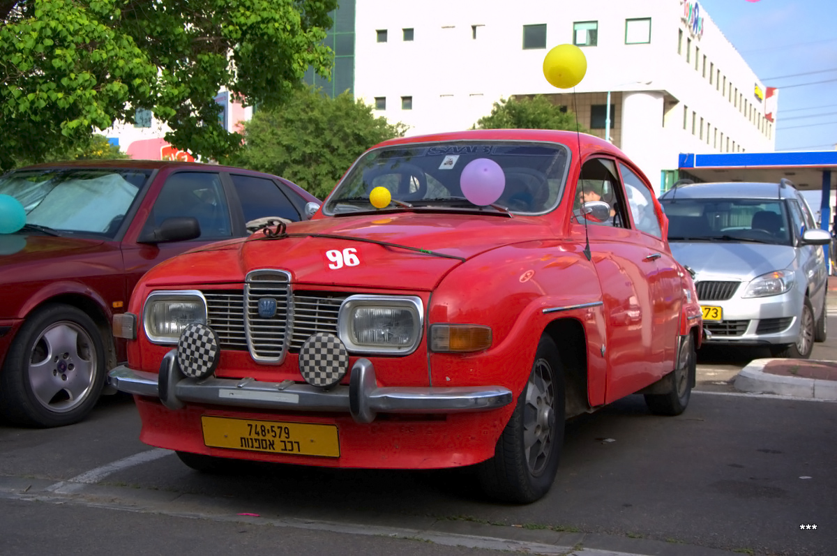 Израиль, № 748-579 — Saab 96 '69-78