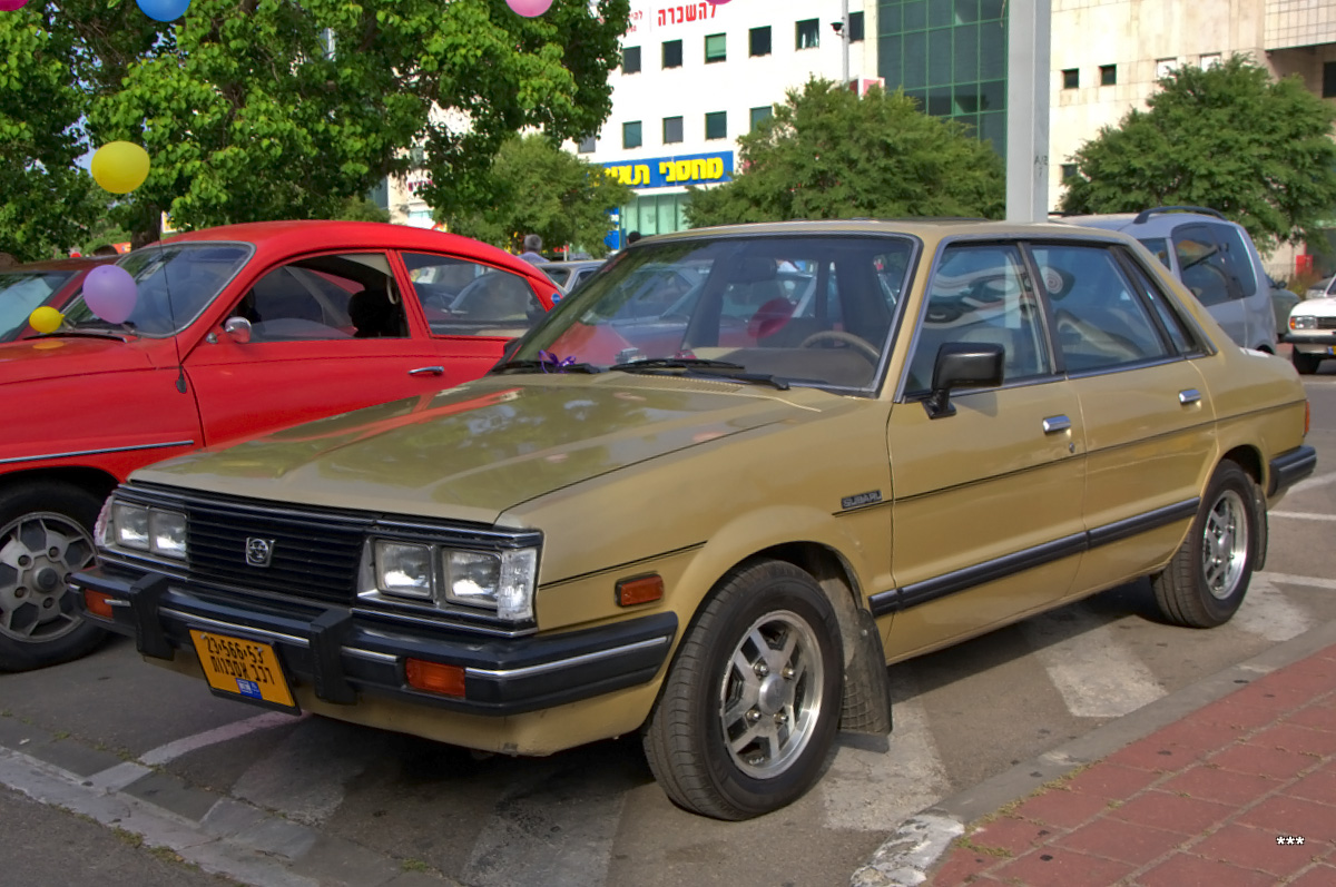 Израиль, № 23-566-53 — Subaru Leone (2G) '79-84