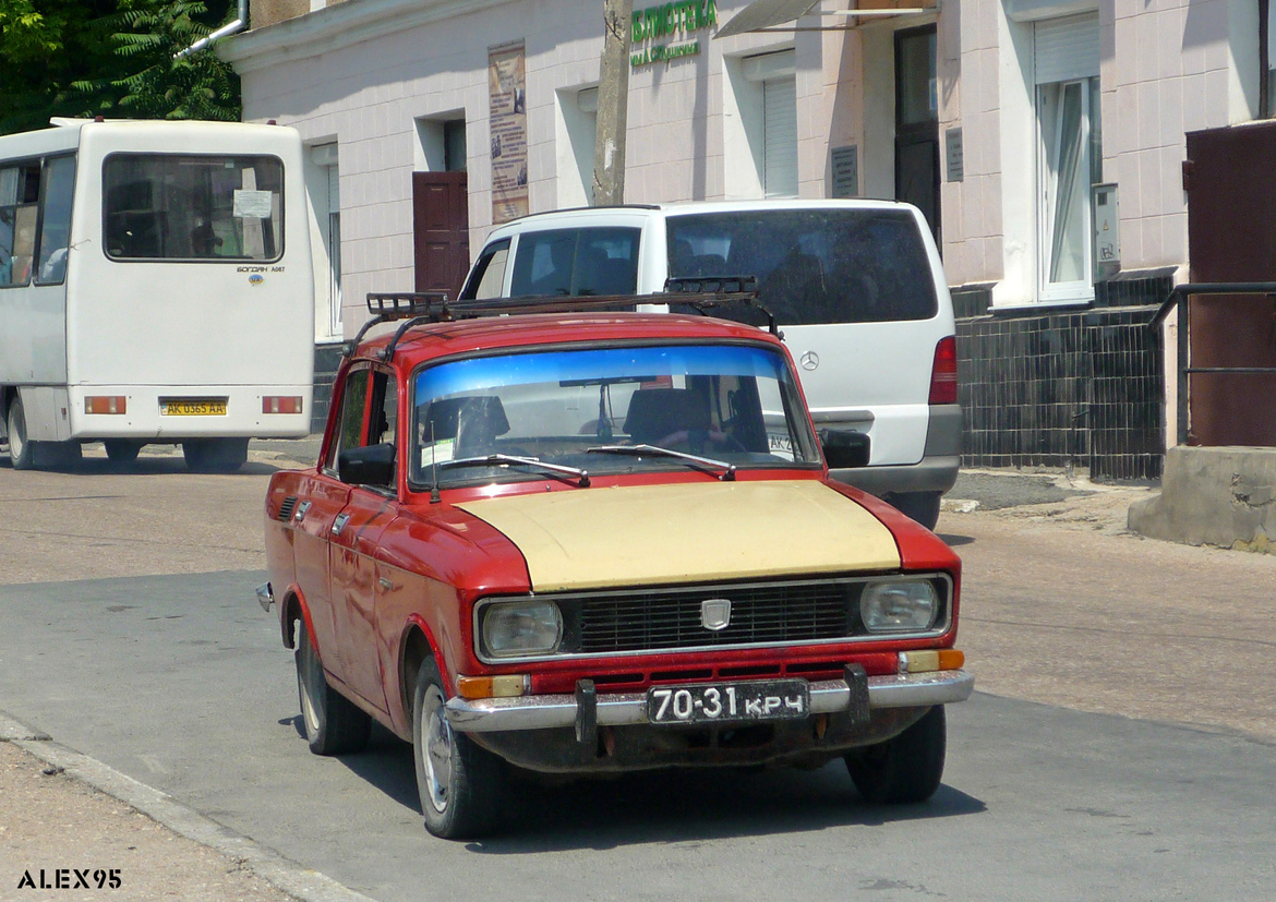 Севастополь, № 70-31 КРЧ — Москвич-2140 '76-88