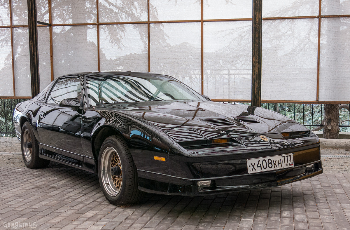 Крым, № Х 408 КН 777 — Pontiac Firebird (3G) '82-92; Москва — Вне региона