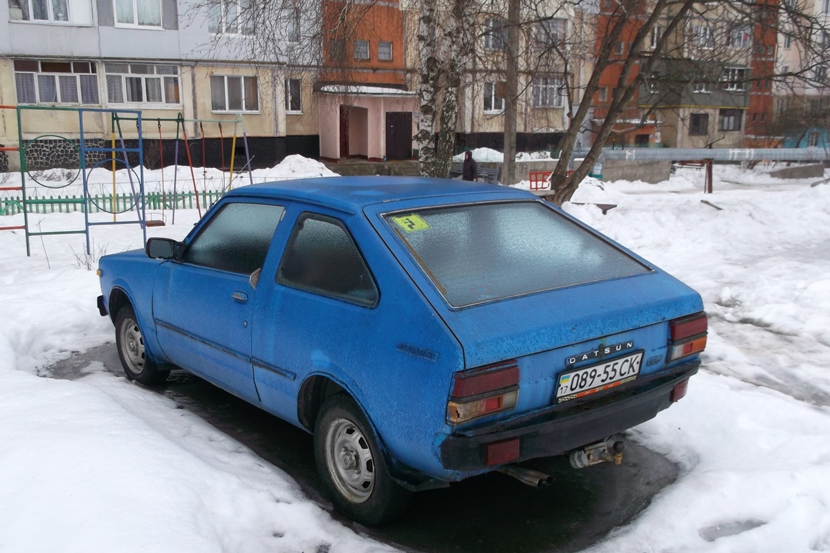 Полтавская область, № 089-55 СК — Datsun Cherry (N10) '78–80