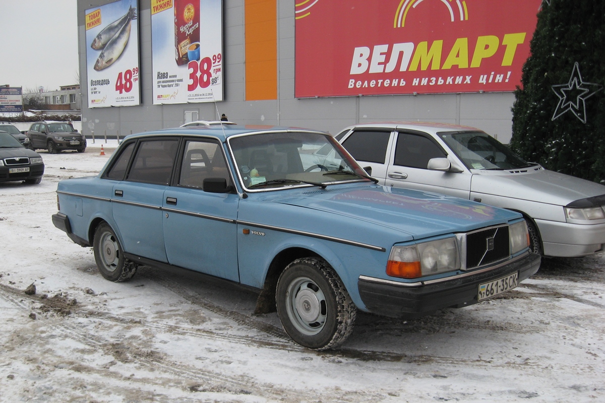 Полтавская область, № 661-35 СК — Volvo 244 GL '79-81