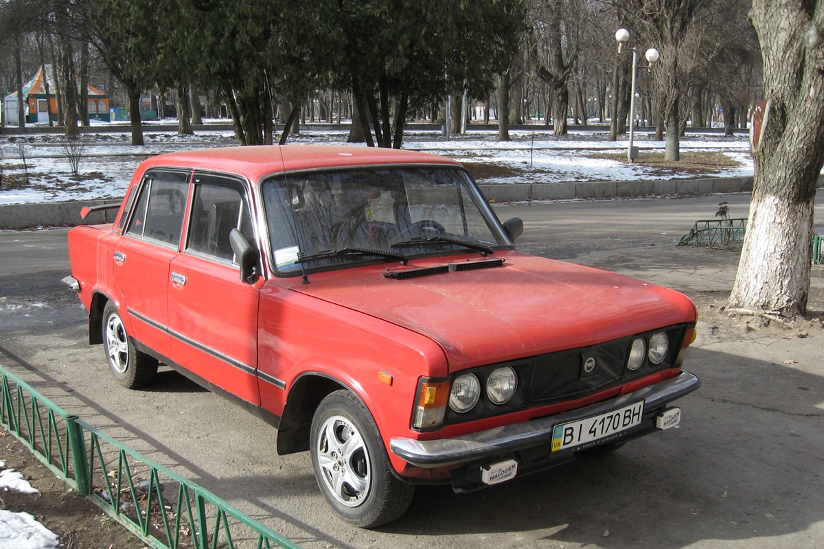 Полтавская область, № ВІ 4170 ВН — Polski FIAT 125p (FSO 125p) '67-91