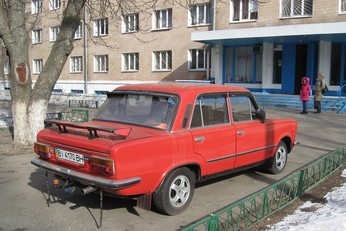 Полтавская область, № ВІ 4170 ВН — Polski FIAT 125p (FSO 125p) '67-91