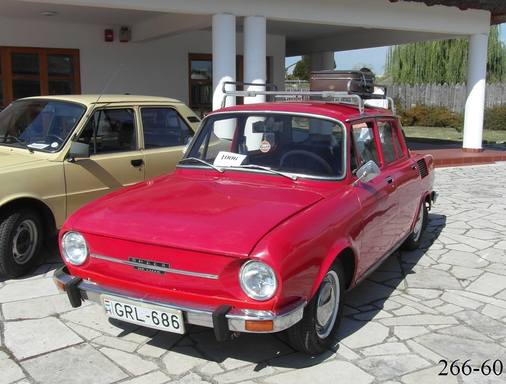 Венгрия, № GRL-686 — Škoda 100/110 '69-77; Венгрия — VII. Nemzetközi Ikarus, Csepel és Veteránjármű Találkozó, Polgár (2014)