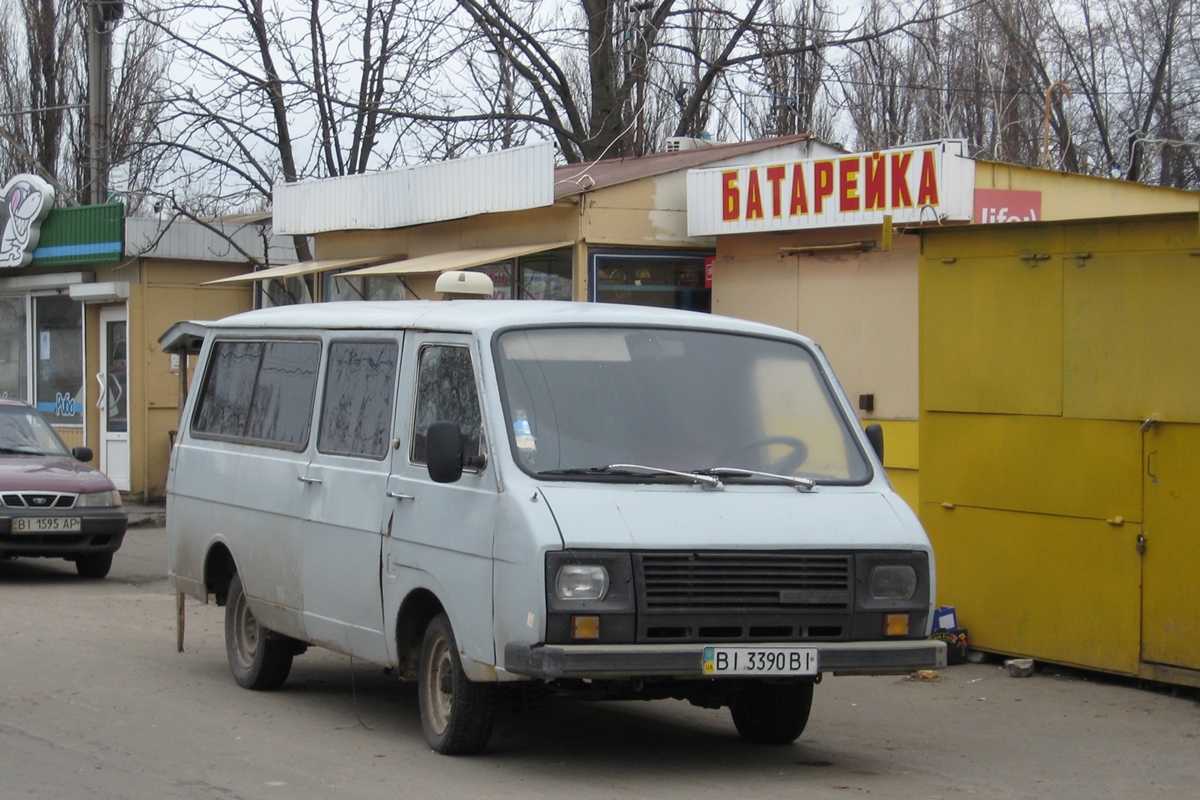 Полтавская область, № ВІ 3390 ВІ — РАФ-2203-01 Латвия '86-94