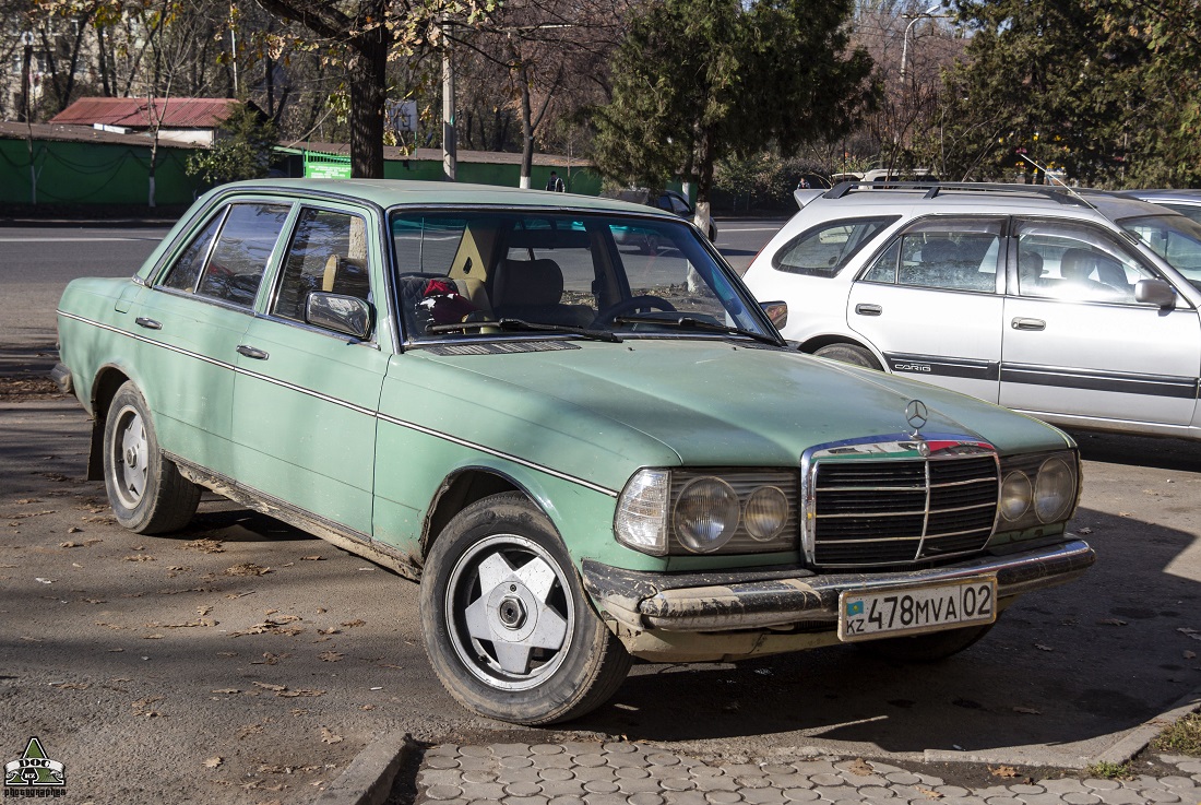 Алматы, № 478 MVA 02 — Mercedes-Benz (W123) '76-86