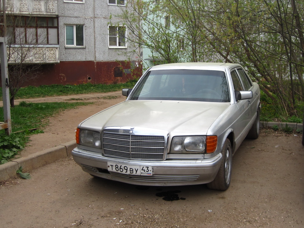 Кировская область, № Т 869 ВУ 43 — Mercedes-Benz (W126) '79-91