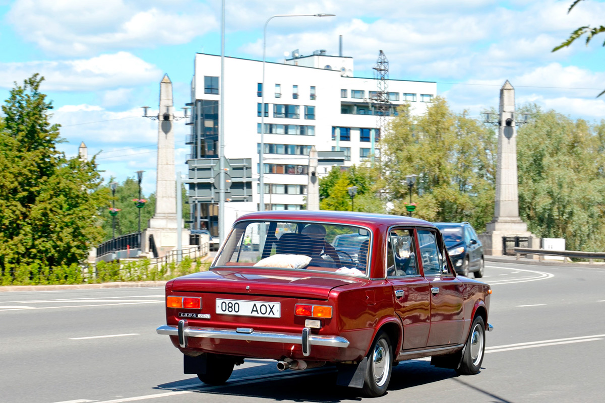 Эстония, № 080 AOX — ВАЗ-2101 '70-83