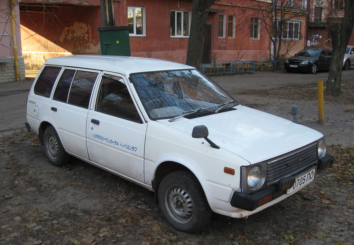 Полтавская область, № Р 0705 ПО — Nissan AD Van (B11) '82-85