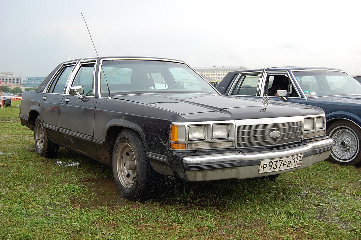 Москва, № Р 937 РВ 177 — Mercury Grand Marquis (1G) '79-91; Москва — Автоэкзотика 2008
