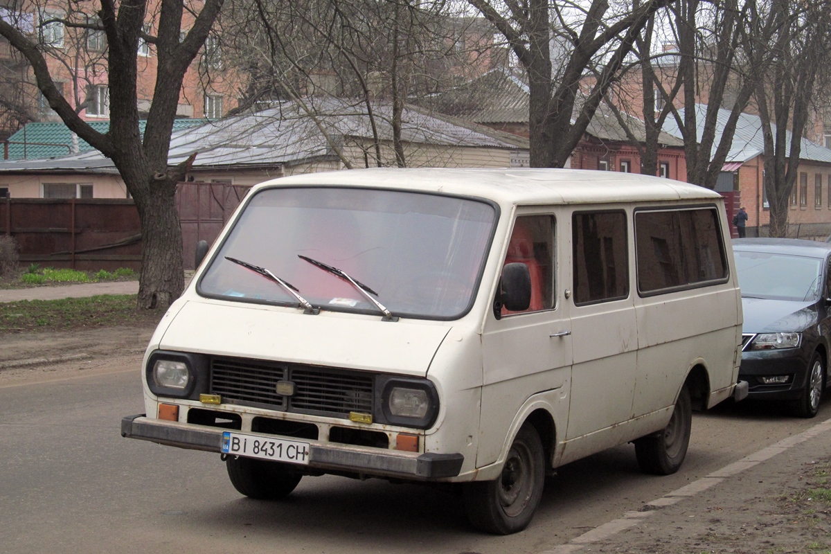 Полтавская область, № ВІ 8431 СН — РАФ-2203-01 Латвия '86-94