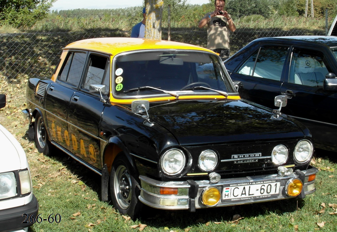 Венгрия, № CAL-601 — Škoda 100/110 '69-77; Венгрия — X. Nemzetközi Ikarus, Csepel és Veteránjármű Találkozó, Folyás (2017)
