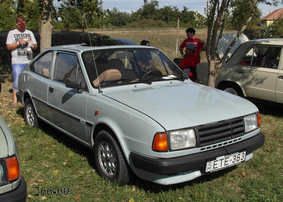 Венгрия, № ETE-363 — Škoda Rapid '84-90; Венгрия — X. Nemzetközi Ikarus, Csepel és Veteránjármű Találkozó, Folyás (2017)