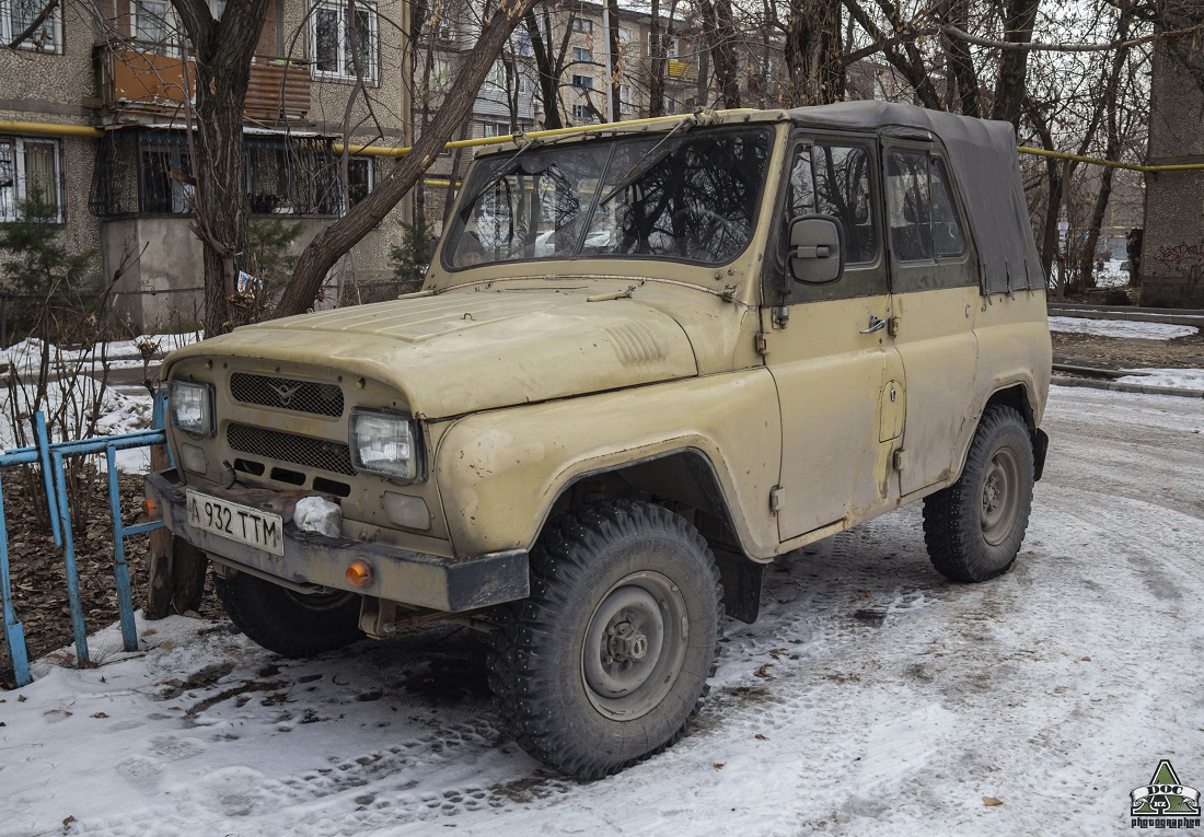 Алматы, № A 932 TTM — УАЗ-469 '72-85