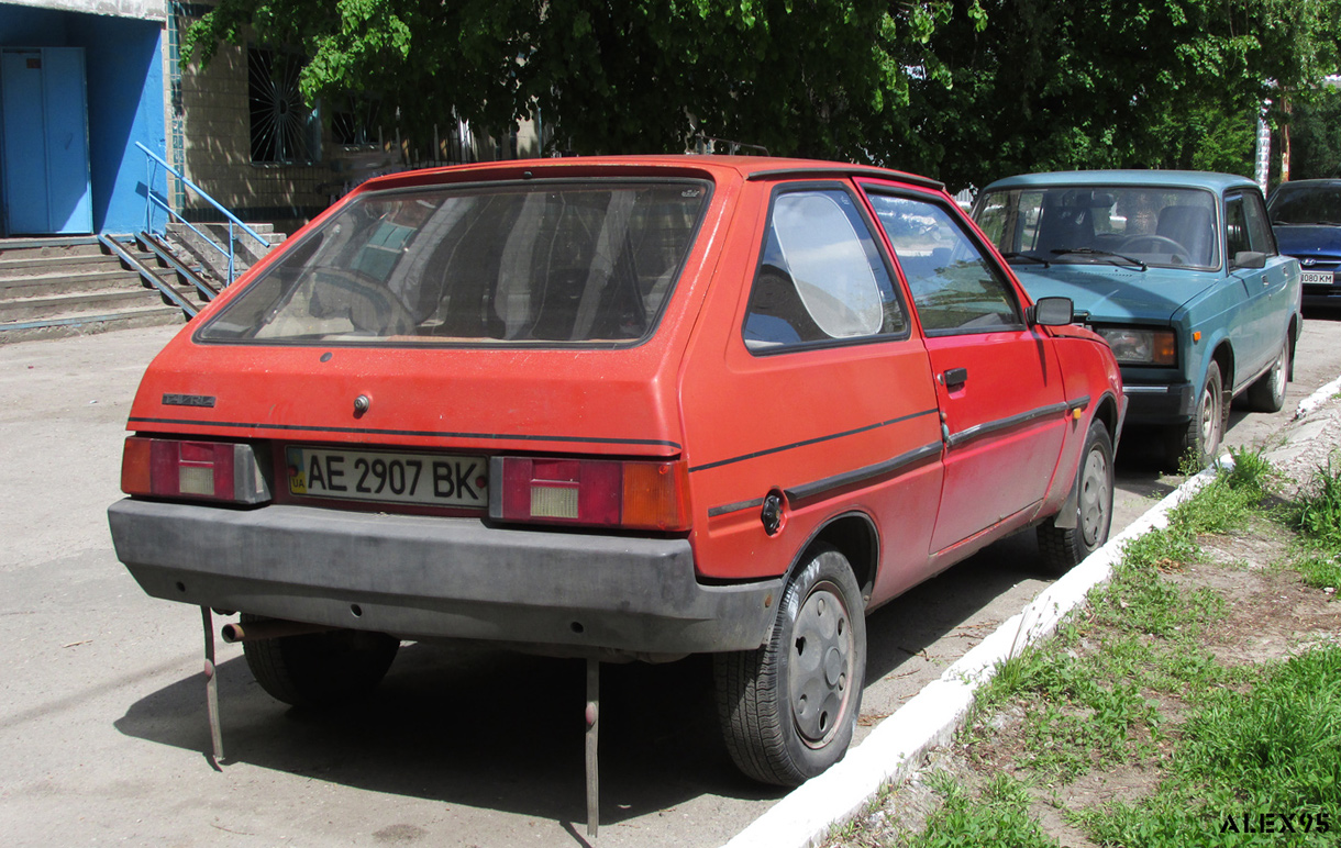 Днепропетровская область, № АЕ 2907 ВК — ЗАЗ-1102 Таврия '87-07