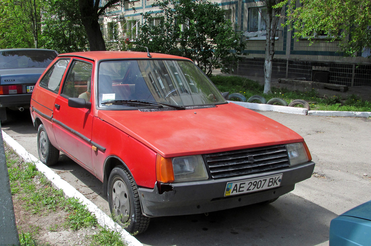 Днепропетровская область, № АЕ 2907 ВК — ЗАЗ-1102 Таврия '87-07