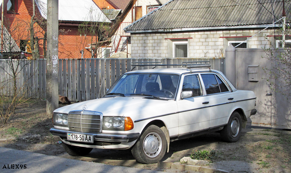 Днепропетровская область, № 178-50 АА — Mercedes-Benz (W123) '76-86