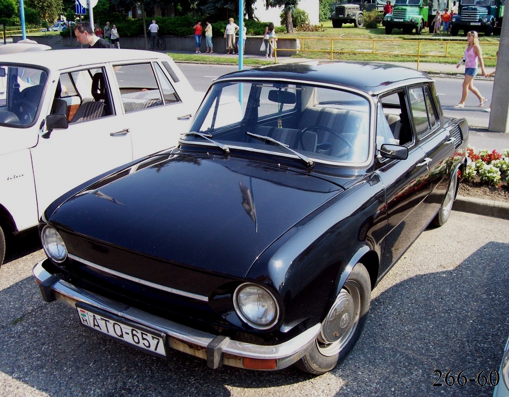 Венгрия, № ATQ-657 — Škoda 100/110 '69-77; Венгрия — I. Nemzetközi Ikarus, Csepel és Veteránjármű Találkozó, Polgár (2008)