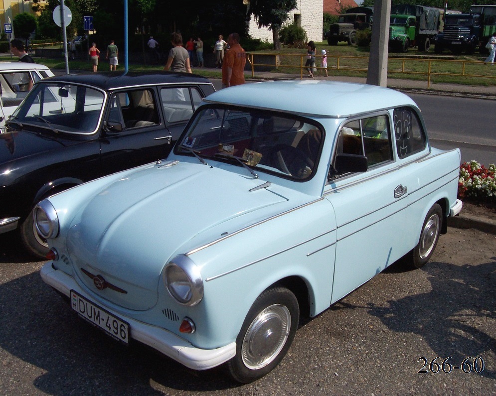 Венгрия, № DUM-496 — Trabant 500 (P50) '57-62; Венгрия — I. Nemzetközi Ikarus, Csepel és Veteránjármű Találkozó, Polgár (2008)