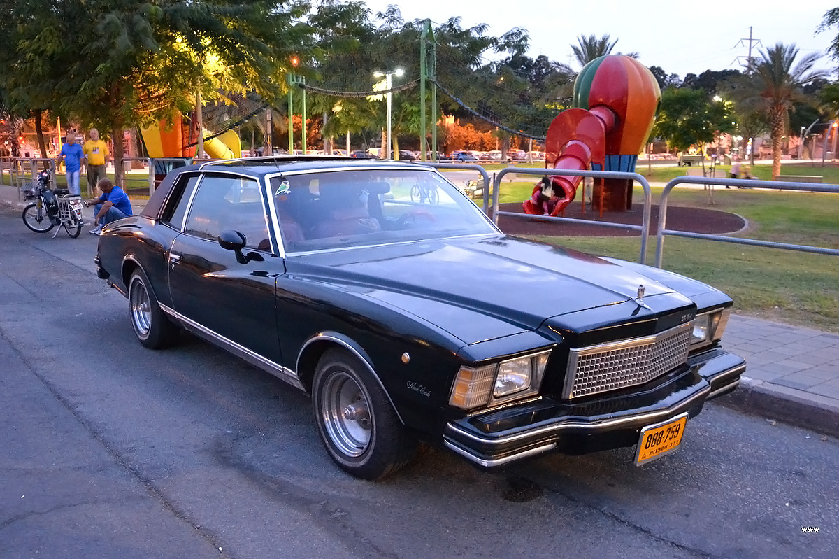 Израиль, № 888-759 — Chevrolet Monte Carlo (3G) '78-80