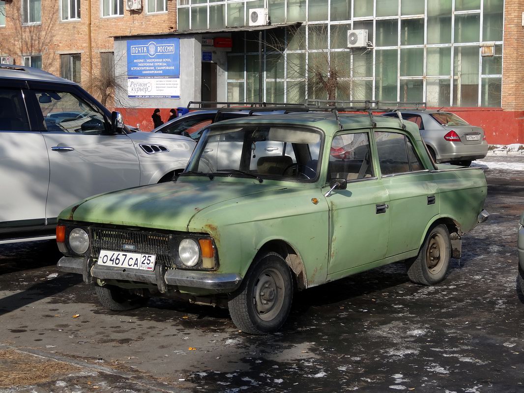 Приморский край, № О 467 СА 25 — Москвич-412ИЭ-028 (Иж) '82-01