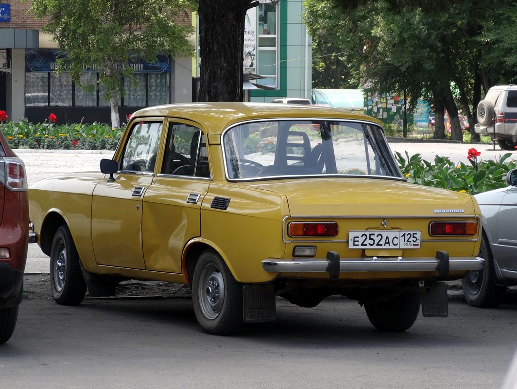 Приморский край, № Е 252 АС 125 — Москвич-2140 '76-88