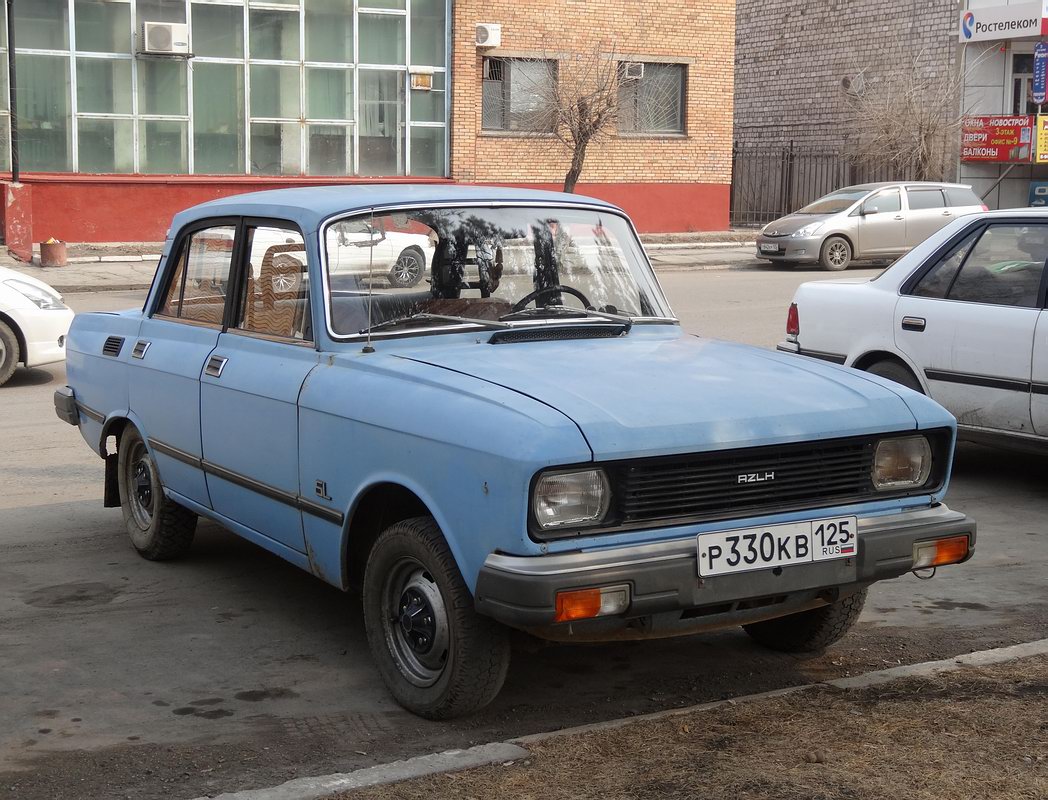 Приморский край, № Р 330 КВ 125 — Москвич-2140-117 (2140SL) '80-88