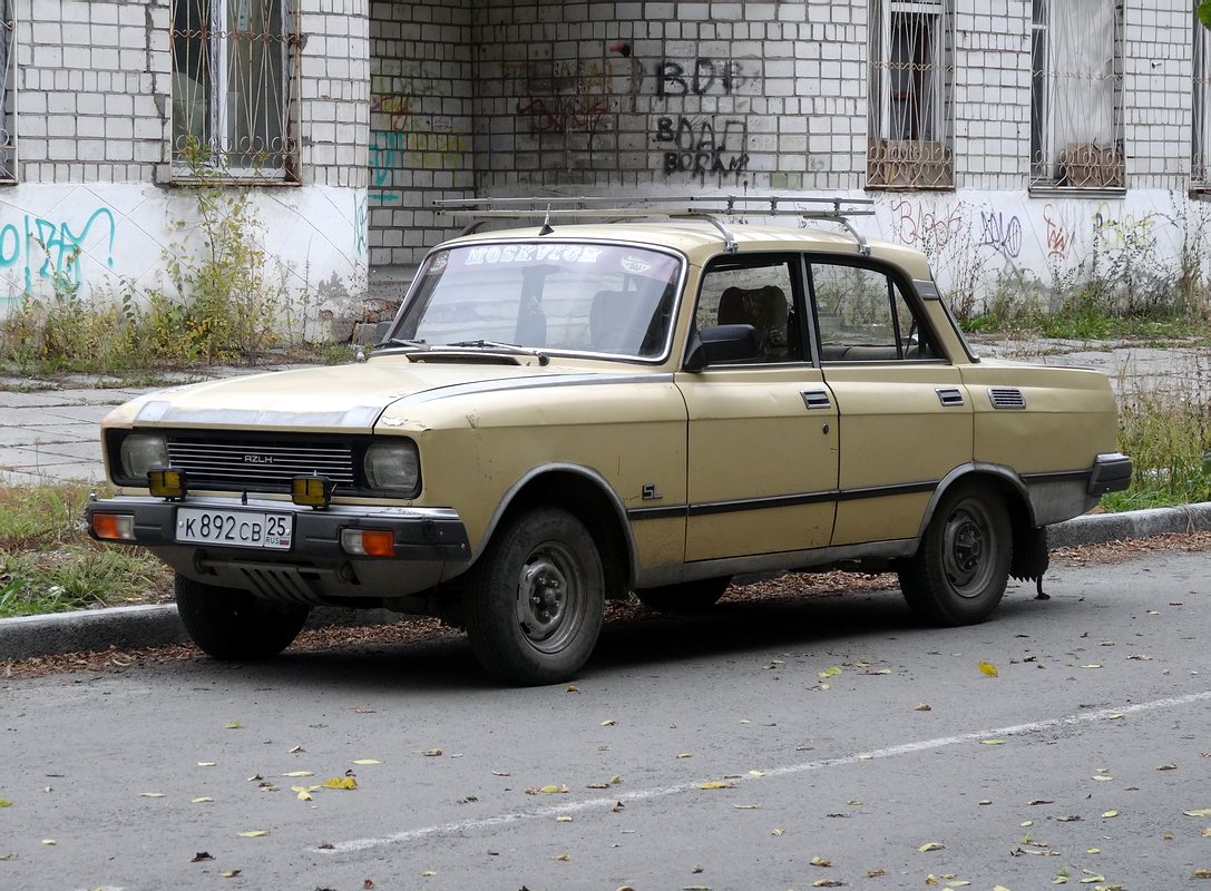 Приморский край, № К 892 СВ 25 — Москвич-2140-117 (2140SL) '80-88