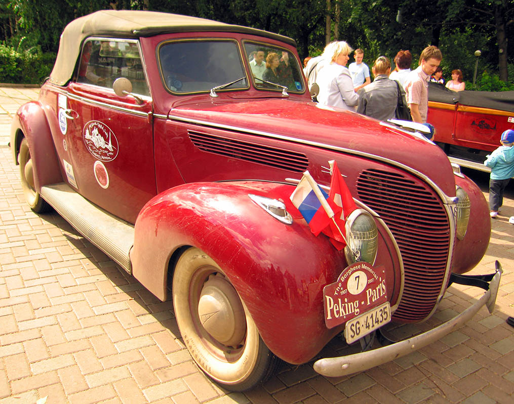 Швейцария, № SG-41435 — Ford V8 Deluxe '37-40; Ралли Пекин — Париж (Удмуртия)