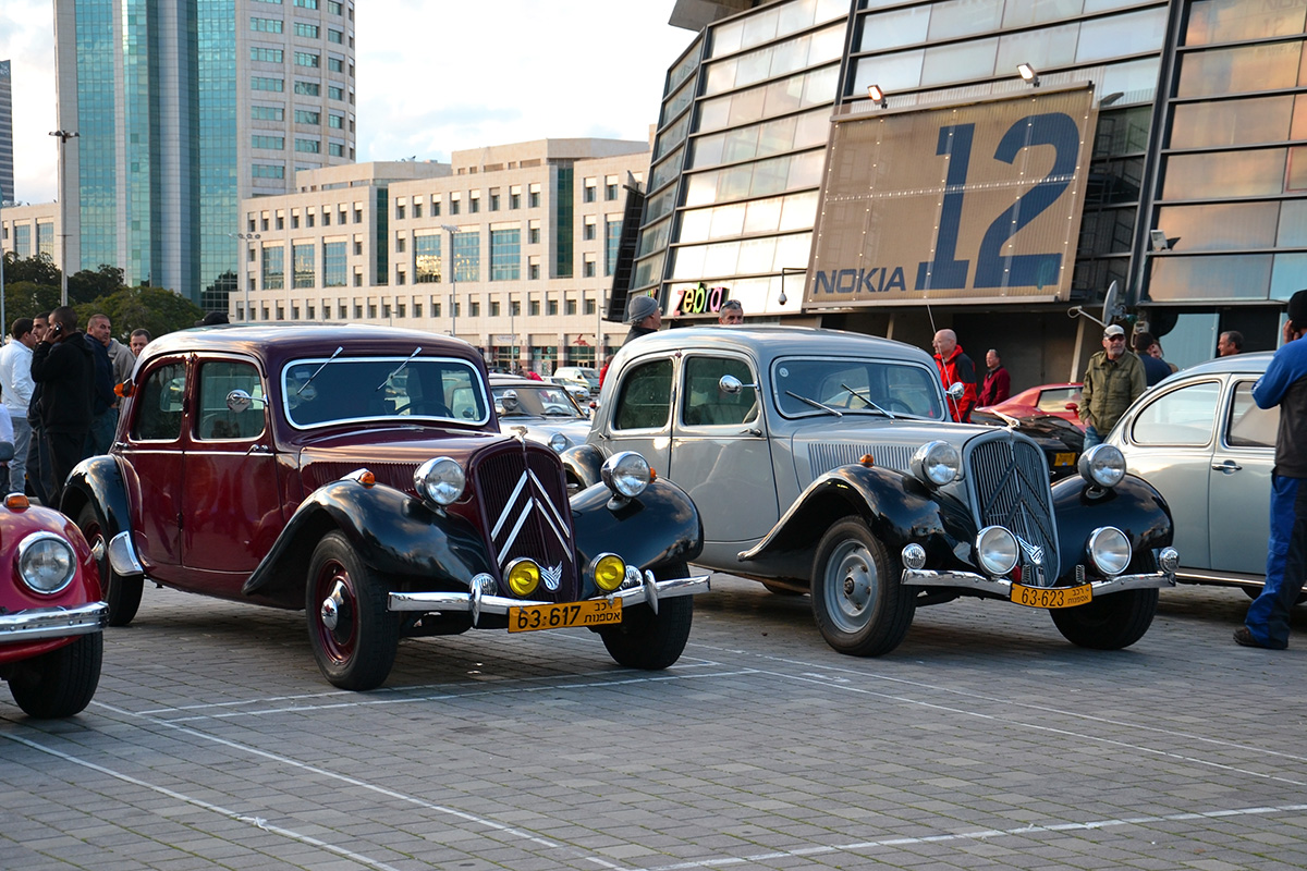 Израиль, № 63-617 — Citroën Traction Avant 11B '37-57; Израиль, № 63-623 — Citroën Traction Avant 11B '37-57