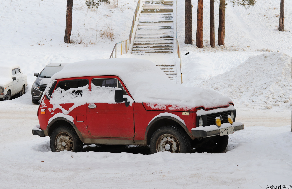 Красноярский край, № М 072 ТН 24 — ВАЗ-2121 '77-94