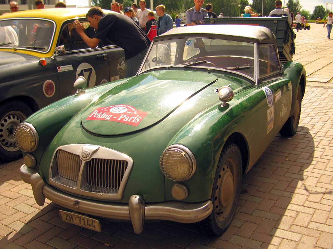 Швейцария, № ZH-7144 — MG MGA '55-62; Ралли Пекин — Париж (Удмуртия)