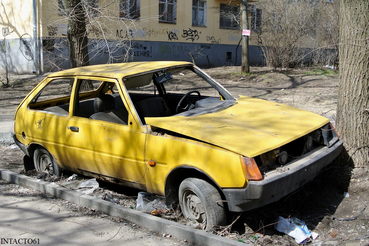 Ростовская область, № (61) Б/Н 0032 — ЗАЗ-1102 Таврия '87-07; Ростовская область — Автопризраки