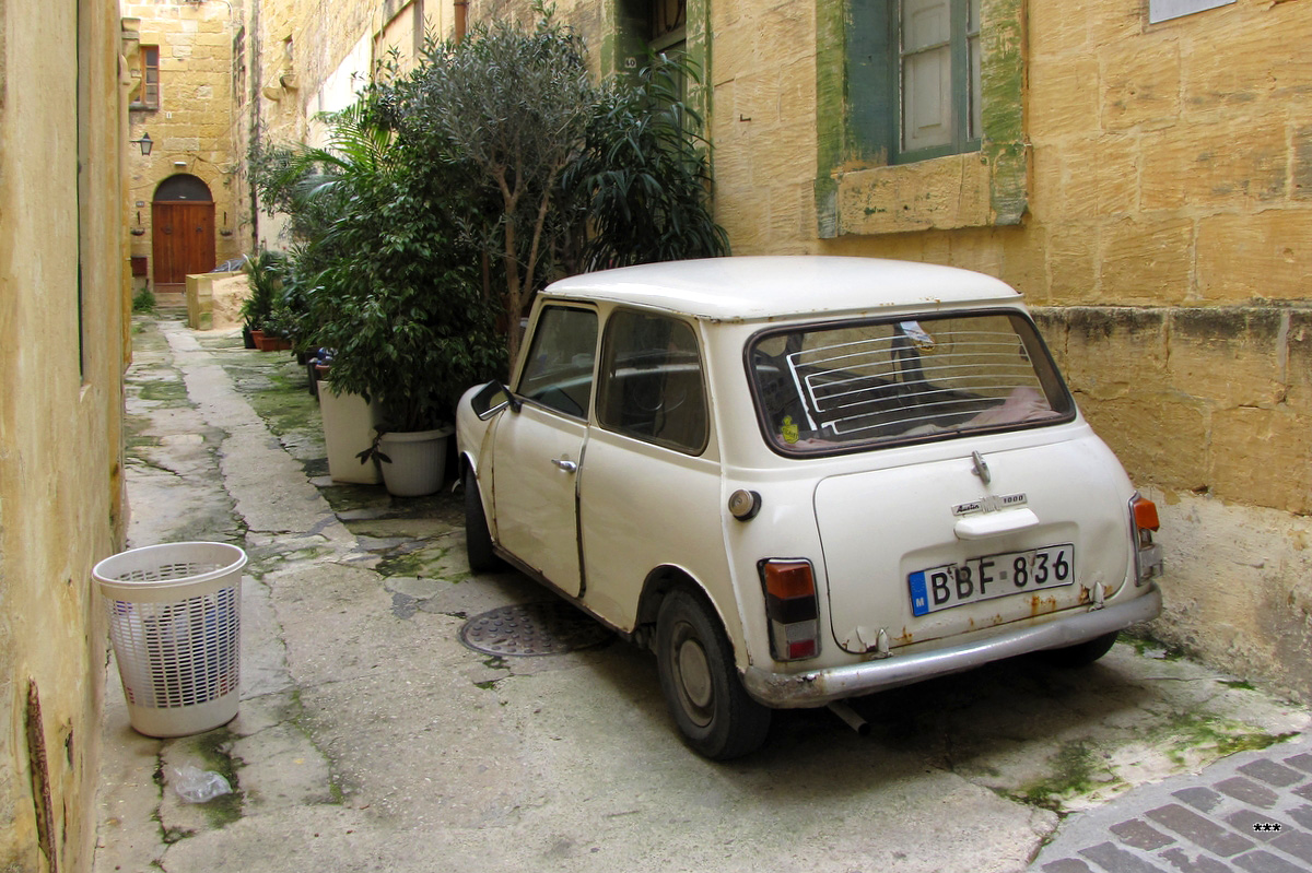 Мальта, № BBF 836 — Austin Mini '59-00