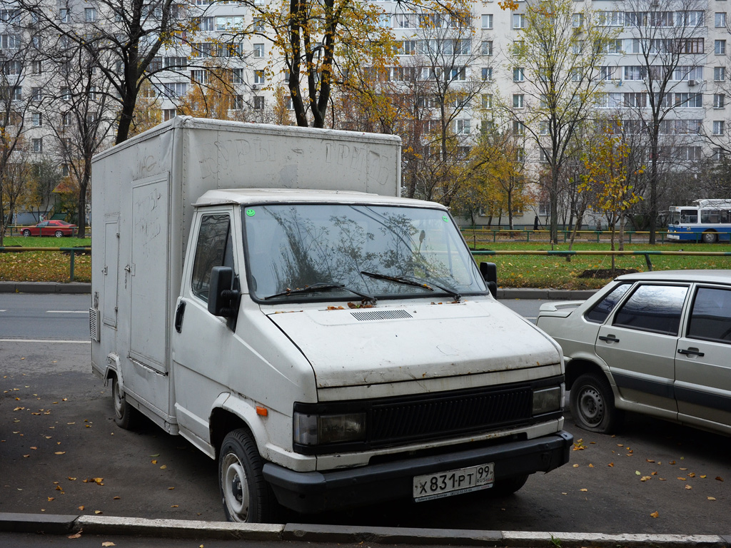 Москва, № Х 831 РТ 99 — FIAT Ducato (1G) Restyle/Talento '89-94