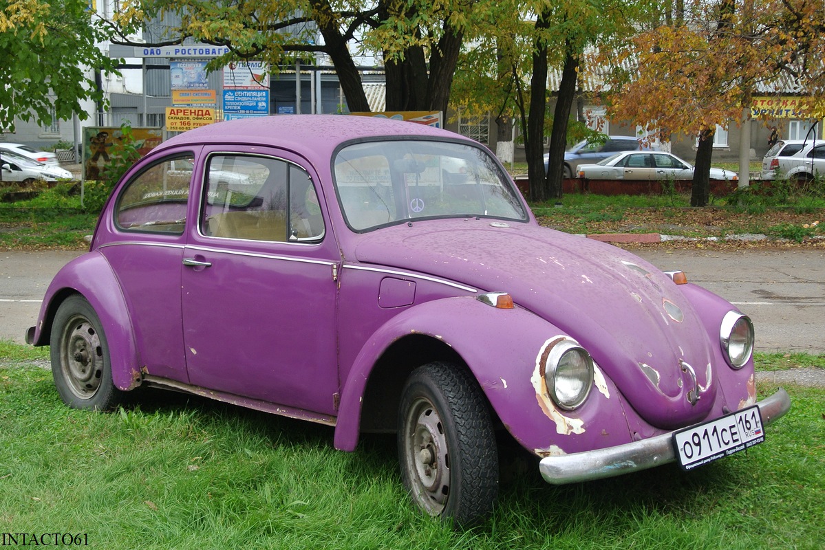 Ростовская область, № О 911 СЕ 161 — Volkswagen Käfer (общая модель)