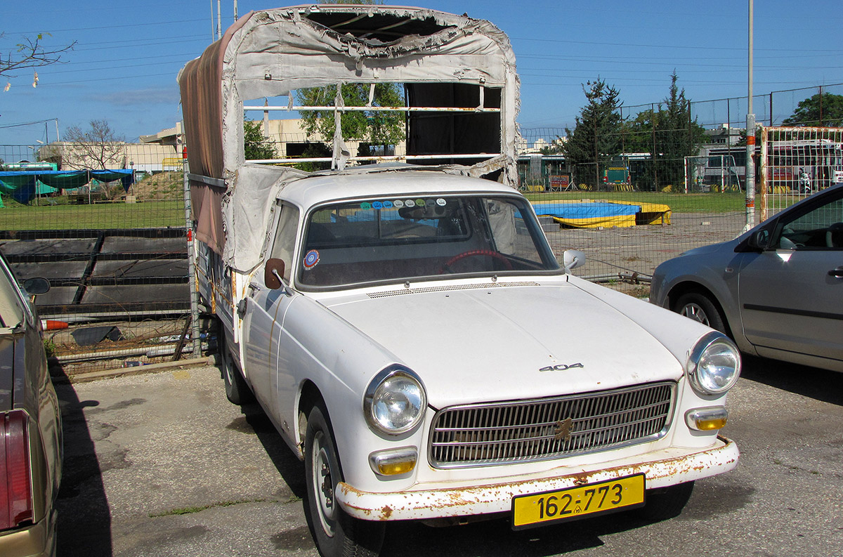 Израиль, № 162-773 — Peugeot 404 '60-75