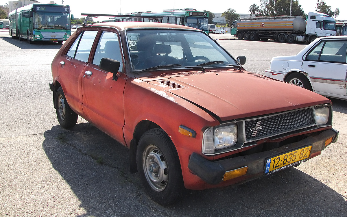 Израиль, № 12-835-82 — Daihatsu Charade (G10) '77–83