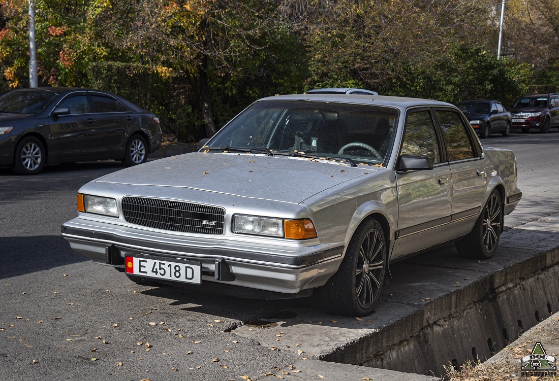 Киргизия, № E 4518 D — Buick Century (5G) '82-96