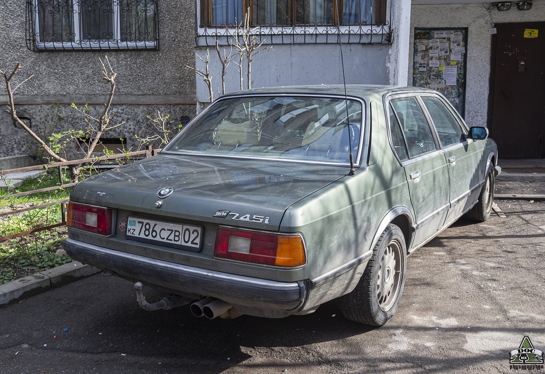 Алматинская область, № 786 CZB 05 — BMW 7 Series (E23) '77-86