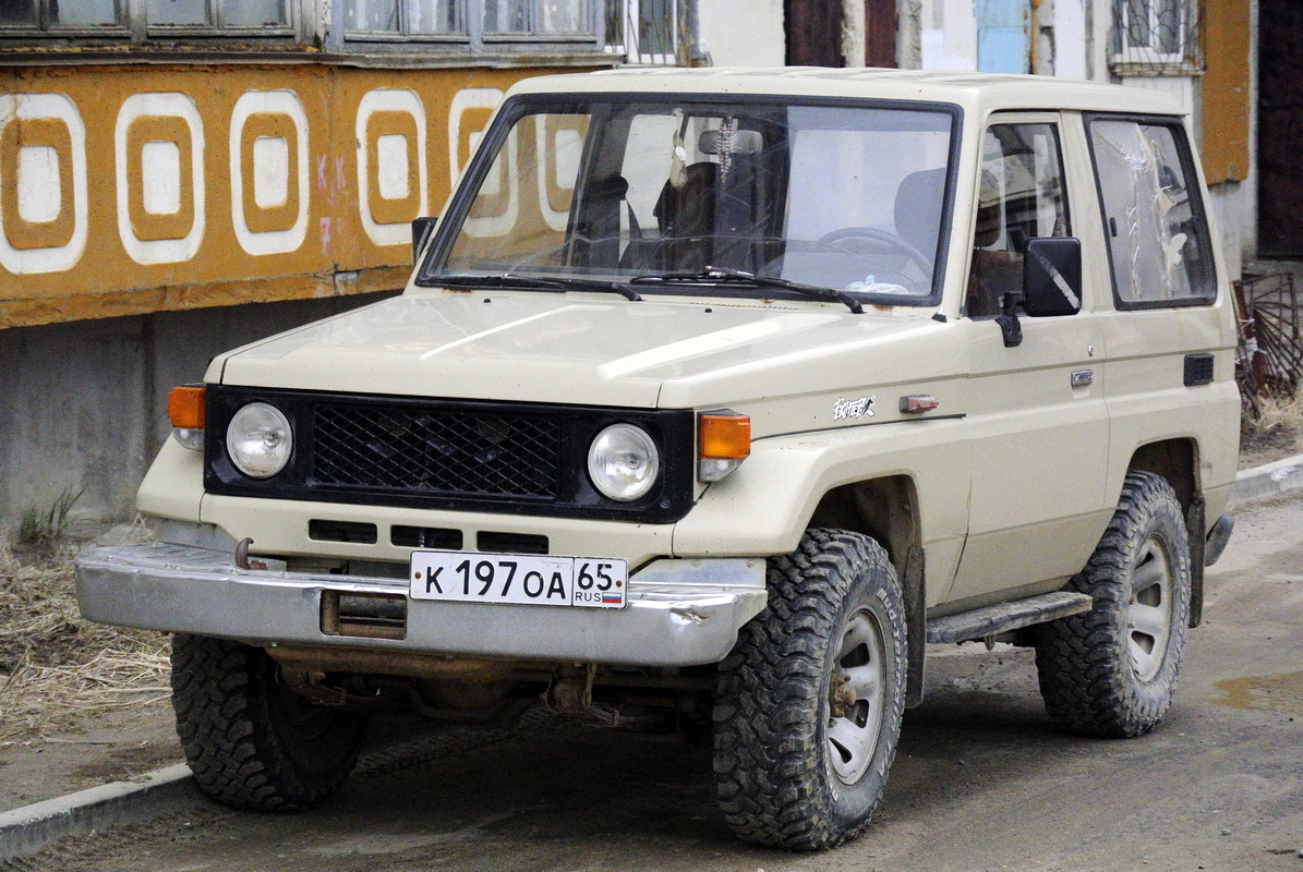 Сахалинская область, № К 197 ОА 65 — Toyota Land Cruiser (J70) '84-07