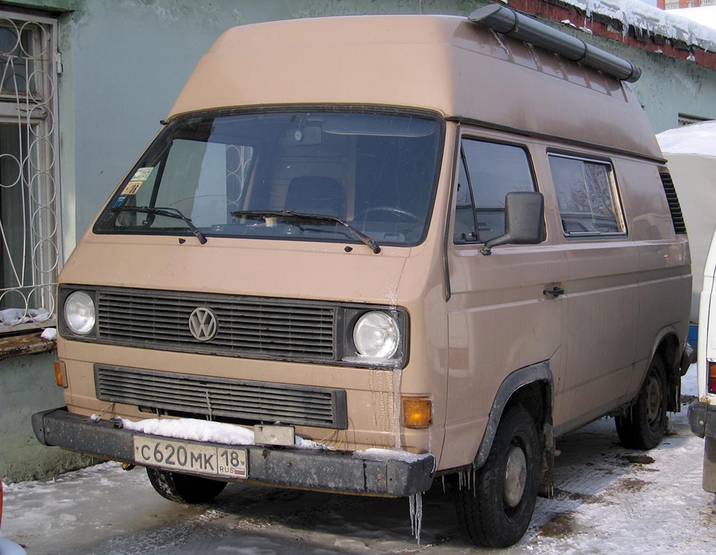 Удмуртия, № С 620 МК 18 — Volkswagen Typ 2 (Т3) '79-92
