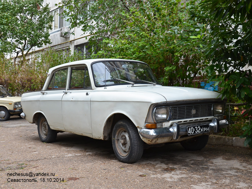 Севастополь, № 40-32 КРН — Москвич-412ИЭ '69-75