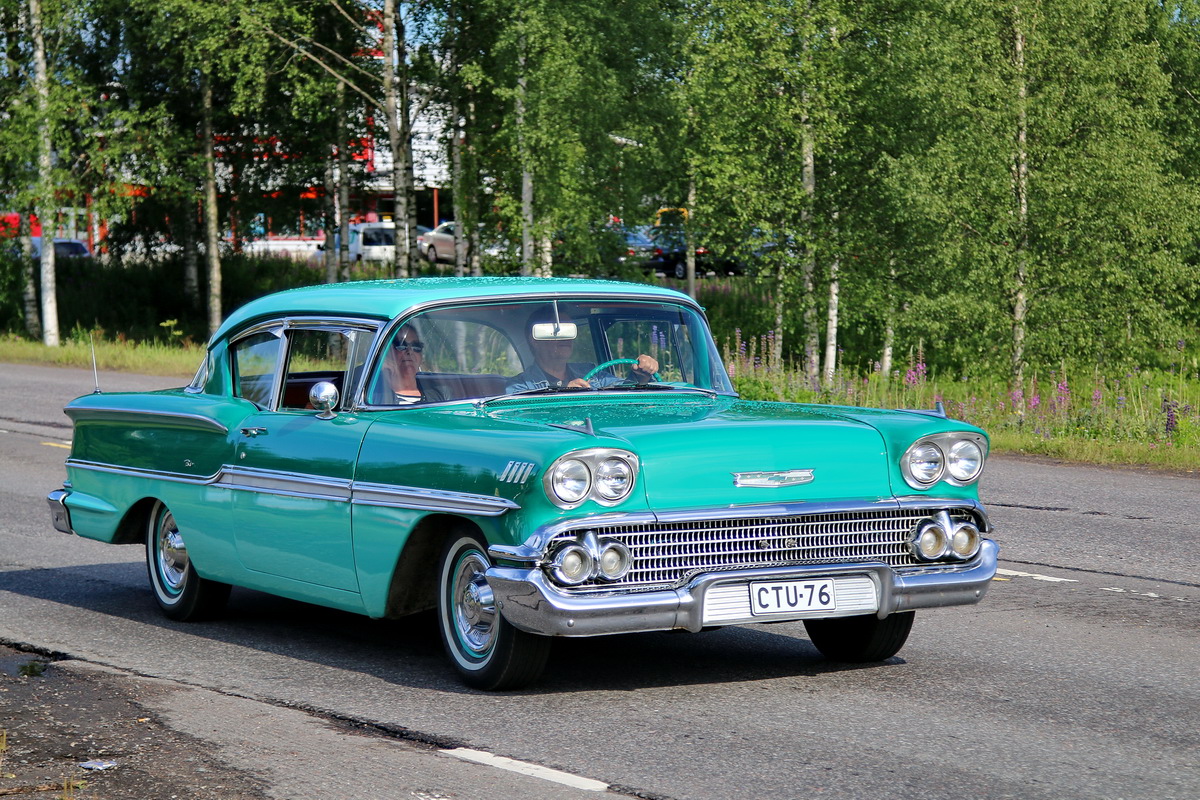 Финляндия, № CTU-76 — Chevrolet Bel Air (3G) '57-58