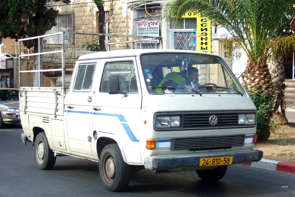 Израиль, № 24-810-58 — Volkswagen Typ 2 (Т3) '79-92