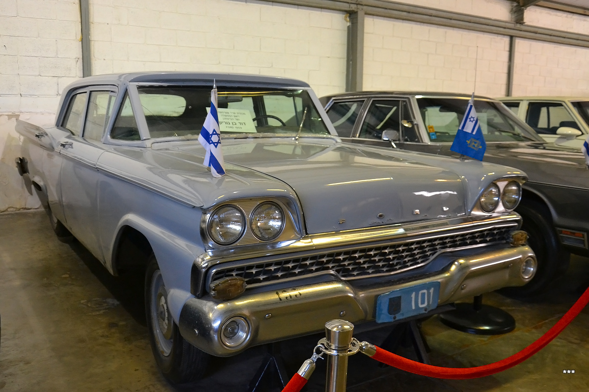 Израиль, № 101 — Ford Fairlane 500 Skyliner '58