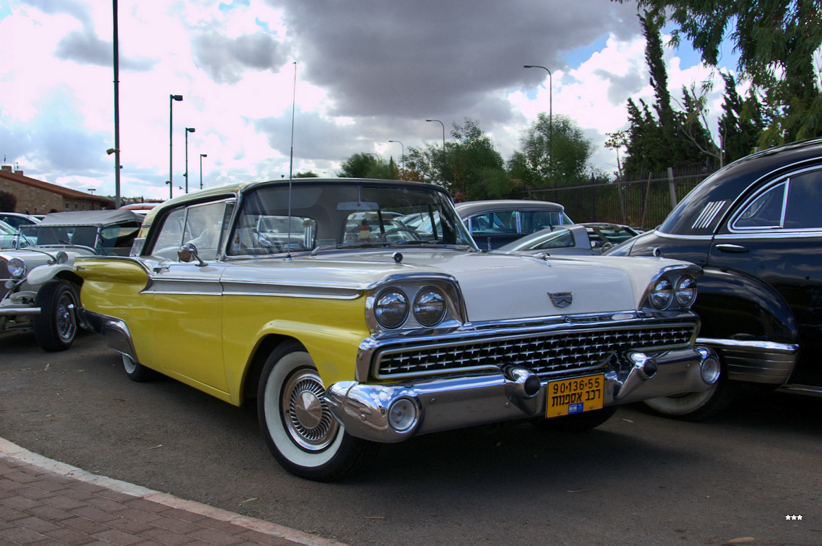 Израиль, № 90-136-55 — Ford Galaxie (1G) '58-59