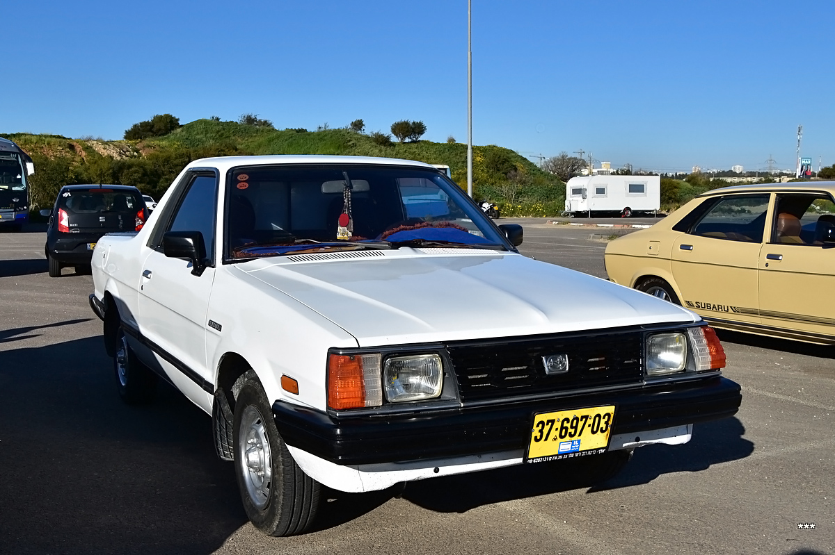 Израиль, № 37-697-03 — Subaru BRAT (2G) '81-93